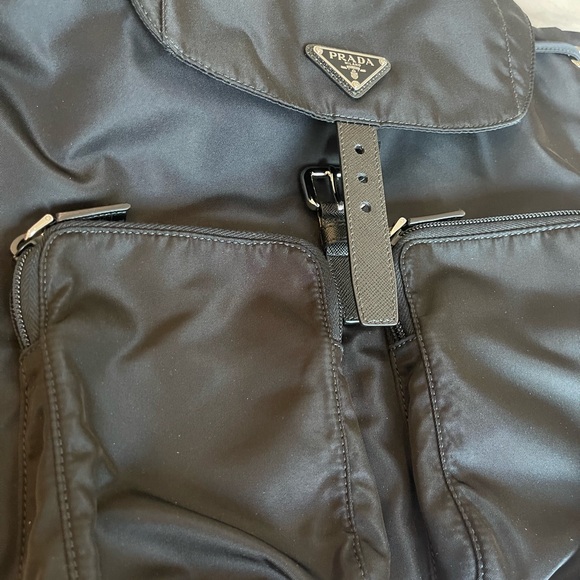 Prada Black Tessutto Backpack - Picture 5 of 8